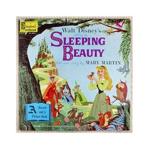그림책LP 잠자는 숲속의 공주 디즈니 빈티지 LP 미개봉