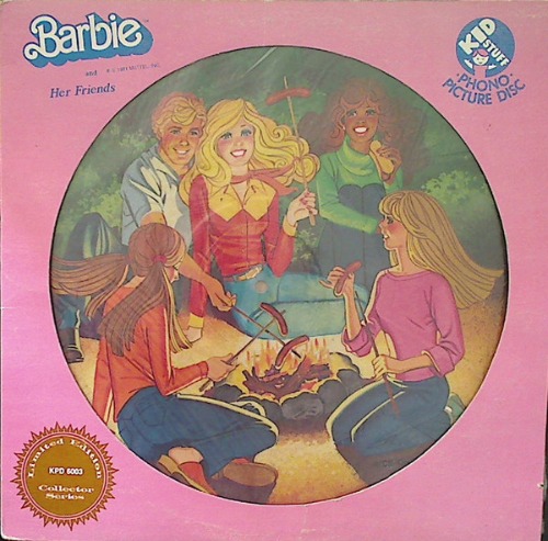 [중고]픽쳐디스크 바비 Barbie And Her Friends 빈티지LP (VG+/VG+)