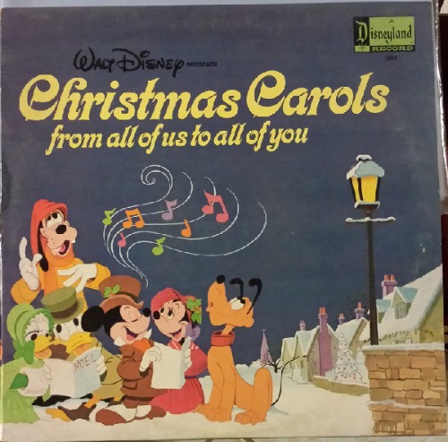 [중고] LP 디즈니 크리스마스 캐롤 Christmas Carols From All Of Us To All Of You