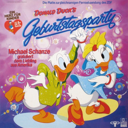 [중고] LP 도날드덕 Donald Duck&#039;s Geburtstagsparty (독일어)