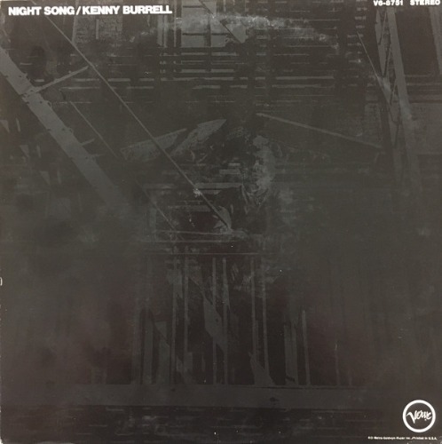 [중고] LP 케니 버렐 Kenny Burrell - Night Song