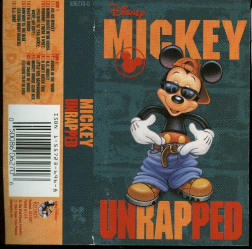 [중고] TAPE 미키 Mickey - Unrapped 카세트테이프 디즈니 (VG+/VG+)
