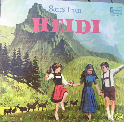 [중고] LP 디즈니 하이디 Songs From Heidi (VG+/VG+)