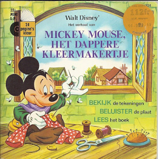 LP Walt Disney – Het Verhaal Van Mickey Mouse (독일어)