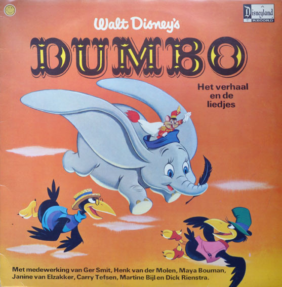스토리북 LP 덤보 Dumbo (The Story And Songs) 독일어