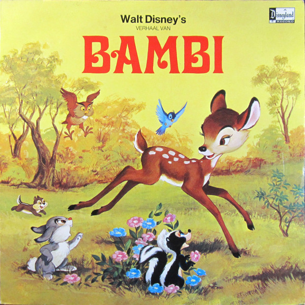 스토리북 LP 밤비 Verhaal Van Bambi (독일어)