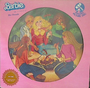 [중고]픽쳐디스크 바비 Barbie And Her Friends 빈티지LP (VG+/VG)